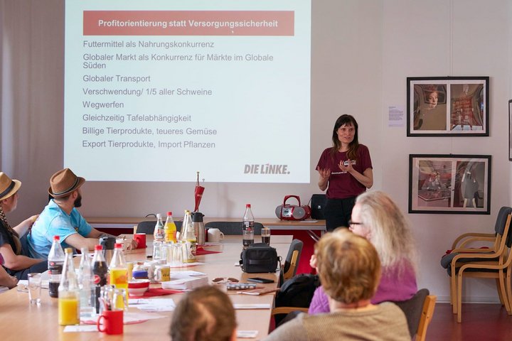 "Hungern? Nicht mit uns!" mit Referentin Didem Aydurmus am 13.05.2023