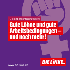Weltfrauen*tag – Gute Löhne, gute Arbeitsbedingungen und noch mehr!