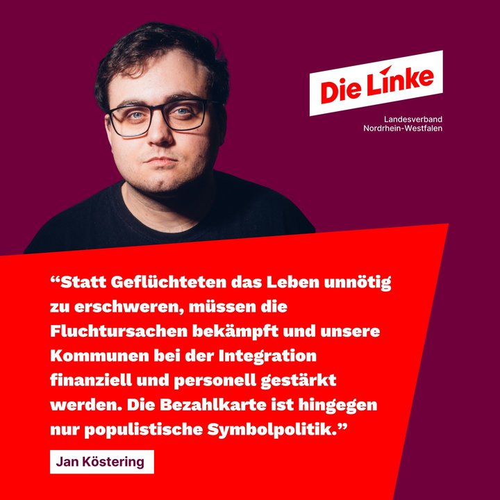 Kritik an Einführung der Bezahlkarte für Geflüchtete